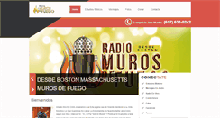 Desktop Screenshot of murosdefuego.net